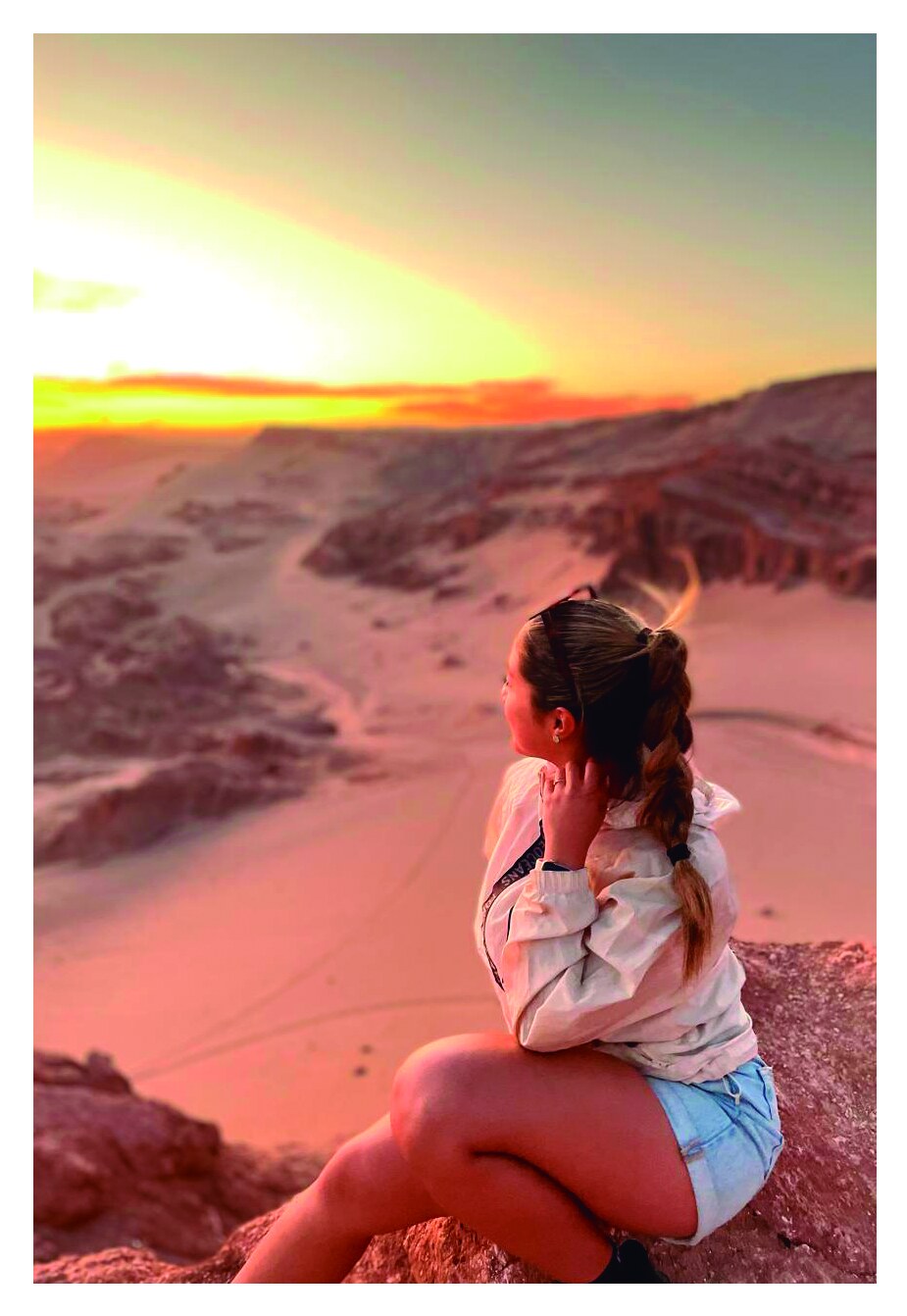 Atardecer en el desierto