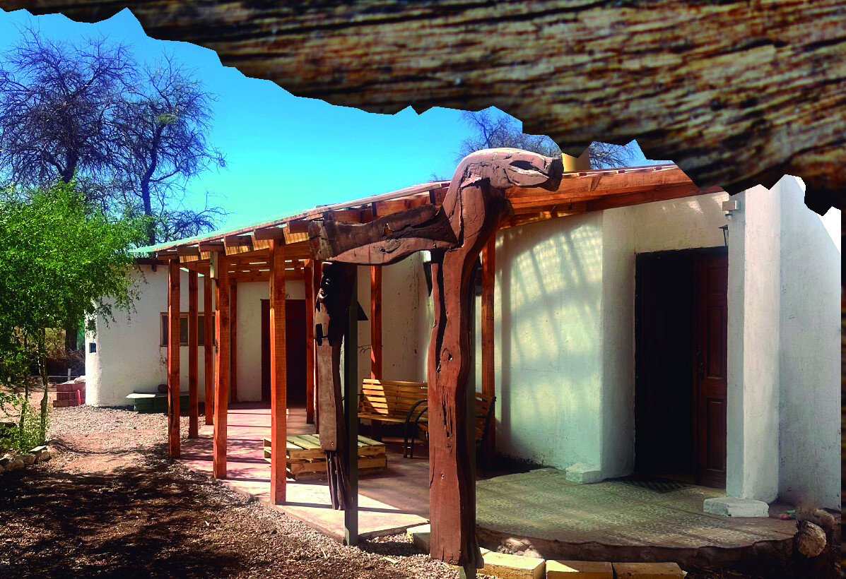 Exterior de Casa Vieja en San Pedro de Atacama